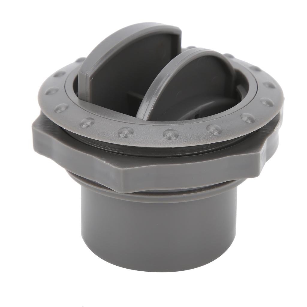 Car Air Conditioner Outlet Vent Trim Knob Style Round Maintenance for RVs Buses BoatsGray