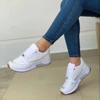 Womens Sneakers Lace Up Women Casual Shoes Lightweight Vulcanized Shoes Fashion Outdoor Sneakers Shoe Comfortable New Zapatillas
