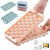 Ice Ball Summer Ice Cube Tray with Lid Ice Bucket Food Grade Ice Cube Maker  Bar