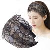 Ethnic Style Non-Slip Wide-Brimmed Hairband with Teeth for Women, Covers White Hair, Adds a Touch of Elegance.