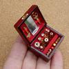 1/12 Scale Dollhouse Miniature Filled Wooden Jewelry Box Bedroom Accessories