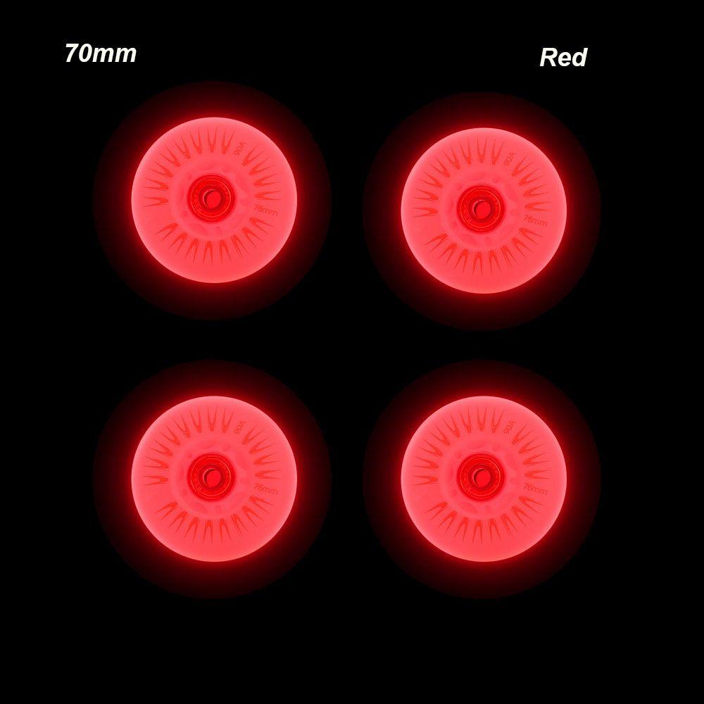 Kids 70mm 68mm 64mm 60mm 62mm 80mm 76mm 72mm Flash Wheel Roller Wheels Parts Outdoor Inline Skates