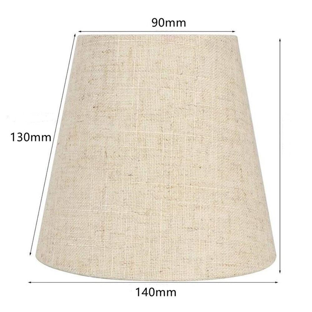 Beige Lighting Fixtures Fabric Cloth Lampshade Accessories Lamp Shade Floor Lamp