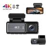 4K UHD 3.2-inch Dual Dash Cam with Night Vision and WiFi