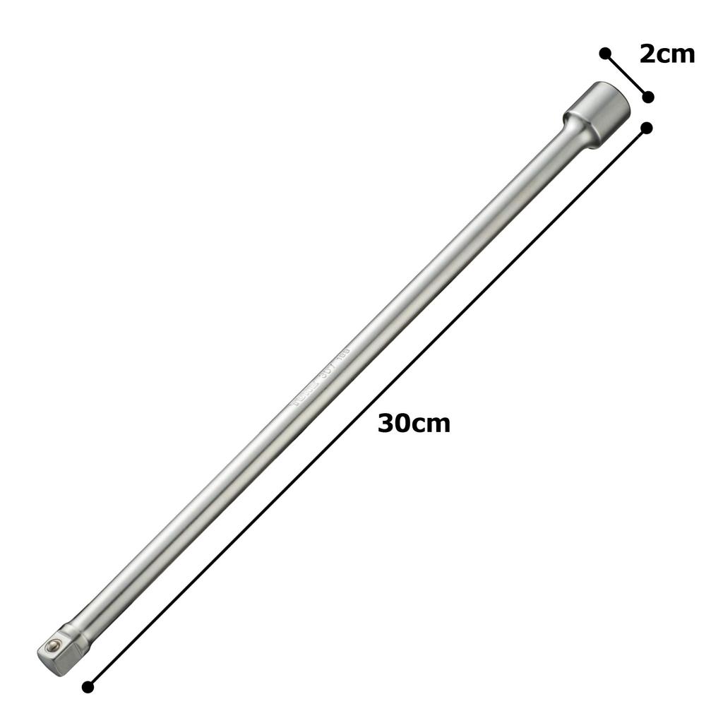 TONE Extension Bar HP307 Drive Angle Total Length 300mm 9.5mm (3/8")