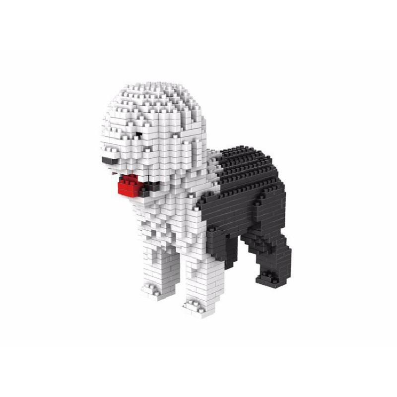 Poodle Poodle Or Dog Figure To Assemble With Nanoblocks Pieces Children Toys