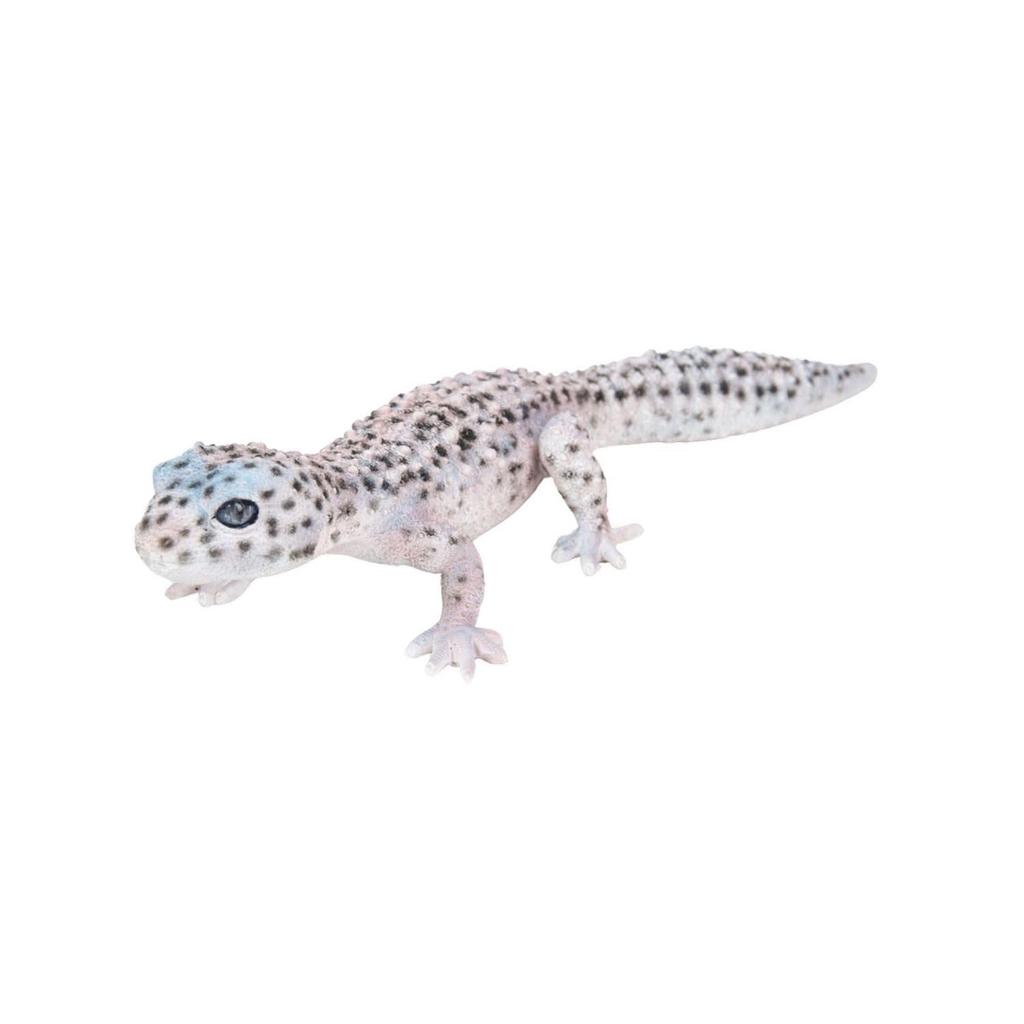 Woobia Leopard Gecko Black and White X X 4cm Doll Figure Ornament Animal Garden Decoration Lizard 18.5 7.5 H17338-1