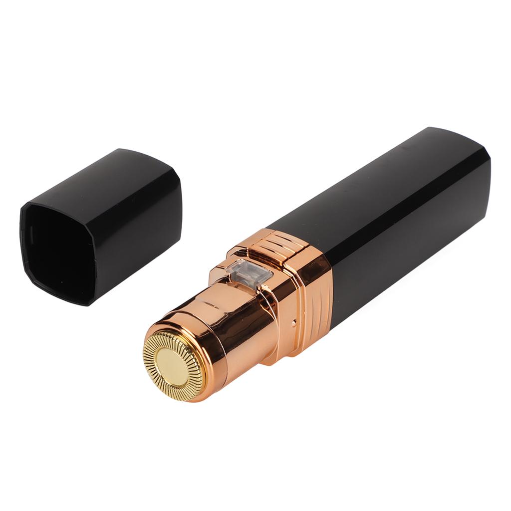 Women Facial Trimmer Electric Lip Stick Portable Shape Hair Shaver Cleaner USB Cable for Female