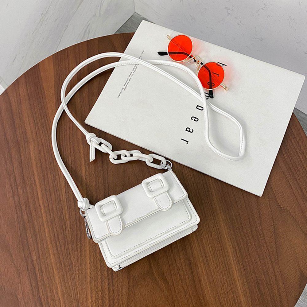 Mini Small Messenger Bags for Women Girl Chain Purse PU Leather Handbag Ladies Girl Crossbody Bags