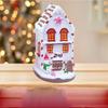 Led Small House LandscapeDecoration, Living Room Table Ornaments, Christmas Creative Resin Ornaments