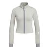 FOS Sweat Solid Color Comfortable Jacket Women Jackets Off-White KS3334