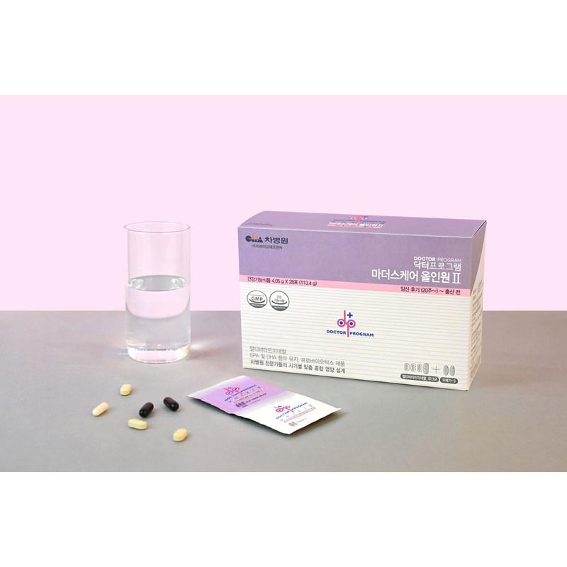 Cha Hospital Doctor Program Mother’s Care All-in-one Iron Supplement for Pregnant Women In the Second Trimester of Pregnancy, Level 2, 92.96g, 1 Unit