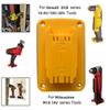Wall Mount Power Tools Holder with Screws Tool Bracket  For Dewalt/Milwaukee 14.4/18V/20V