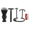 Shaving Brush Razor Shaving Rack Razor Blade Men Shaving Set for Salon Family