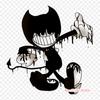 Bendy And The Ink Machine Themeatly Games Iron On Heat Transfer Printing Vinyl Patches Sticker for Clothes DIY Appliques Washable Patches