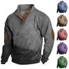 Spring And Autumn Men's Standing Collar Sweatshirt Is Outdoor Casual Sweaters Tops