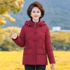 Winter Middle-aged And Elderly Women's Down Cotton Jacket