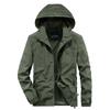Men's Casual Jacket Spring and Autumn New Season Thin Loose Hooded Middle-aged Quick-drying Men's Jacket