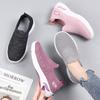 Shoes Women'S Spring Cloth Shoes Women'S Shoes Casual Mother Shoes Fly-Woven Socks Shoes Soft-Soled Sneakers Women