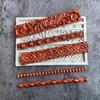 1Pc Baroque Fondant Molds Scroll Border Lace Silicone Molds Curlicues Gum Paste Candy Chocolate Molds For Cake Decorating