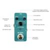 M-VAVE DIG REVERB Digital Reverb Guitar Effect Pedal 9 Reverb Types Decay & Mix Control True Bypass