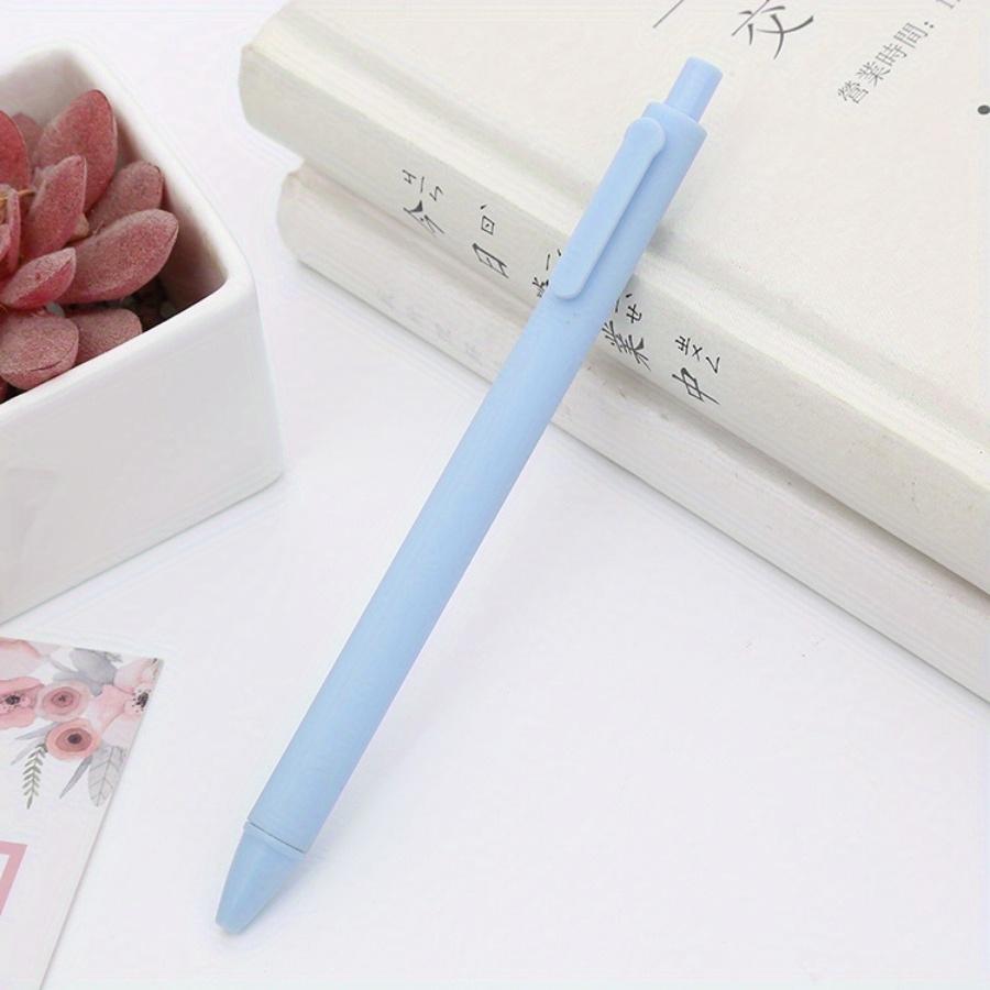 20pcs 0.5mm Pen Tip Macaron Morandi Retro Color Press Gel Pen Combination Student Pen Stationery Office Supplies Water-based Signature Pen