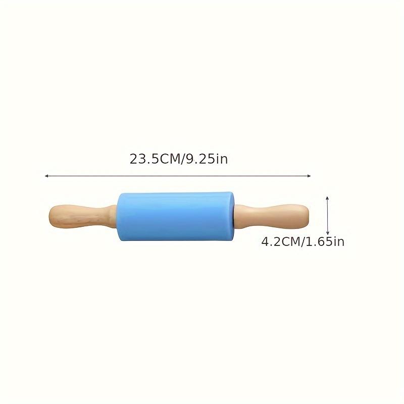 1pc Small Non-Stick Rolling Pin Perfect for Pizza, Pie, Cookie, Dumplings, Noodles Easy-to-Use Kitchen Utensil with Smooth Dough Release