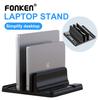 FONKEN Notebook Stand Vertical Laptop Stand For Tablet Cell Phone Holder For iPad MacBook Mac Pro Base Tablet Bracket