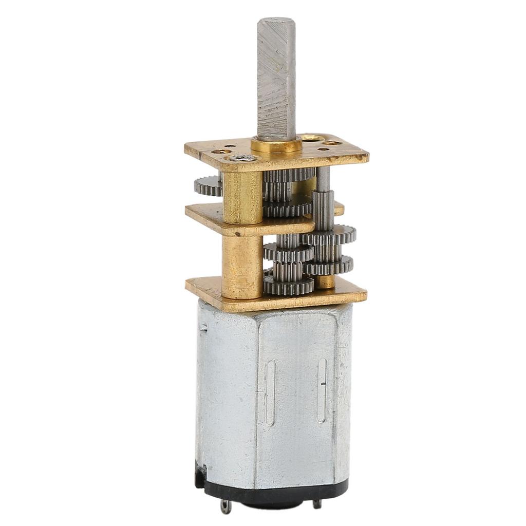 12FN20 DC 6V Gearwheel Gear Motor 10RPM 3x10mm Shaft Reduction Gear Motor for Robot