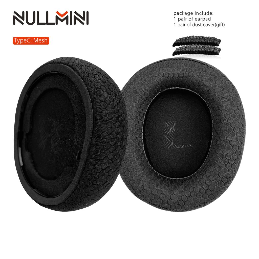 NullMini Replacement Earpads for Steelseries Arctis Nova Pro Wireless Headphones Earmuff Headband Ear Pads Cushion Cover Sleeve