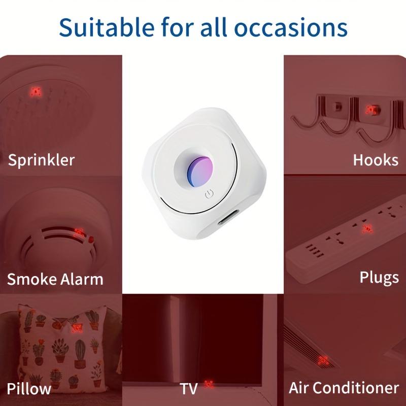 Mini Hidden Camera Detector Portable Pinhole Hidden Lens Detect Gadget Anti-Peeping Security Protection Anti Candid Detector