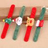 Christmas Slap Bracelets Kids Favors Gifts Christmas Pat Circle Bracelets Christmas Toys Party Favors Christmas Ornament