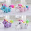 Unicorn Theme Cartoon Plush Toy Backpack Pendant Cute Keyring Decoration Gift