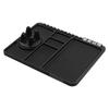 Multi Functional Car Anti Slip Pad With Car Phone Holder Dashboard Pad Car Phone Holder For Storing Phone Keys And Small Tools