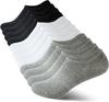 No Show Socks Women Low Cut Invisible Liner Non Slip Athletic Boat Socks 6 Pairs