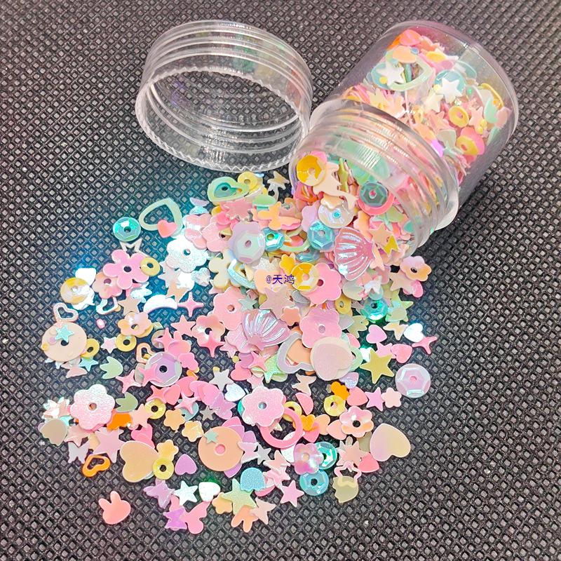 Mini Glitter Epoxy Resin Quicksand Nail Art Fillers