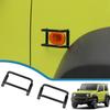 Car Side Fender Turn Signal Light Lamp Decoration Cover for Suzuki Jimny JB64 JB74 -2023 Lamp Hoods Exterior