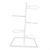 5 Tier Ball Rack, Basketball Storage Display, Vertical Stand for