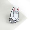 Cartoon Cute Kitten Naughty Cat Lapel Pin Badge Pin Enamel Pin Brooches Pin Lapel Brooch Cat Brooch