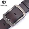 Fashion Cowhide Genuine Leather Belt Men Black Jeans Strap Male Vintage Casual Men Belts