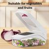 Stainless Steel Vegetable Dicer Time Saver Food Slicer Easy To Use Veggie Cutter  Carrot