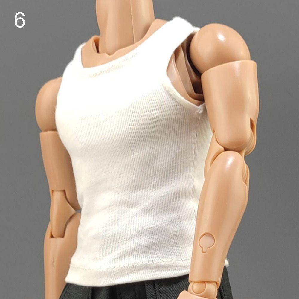 Clothes 1/6 Miniature Clothing Doll Sports Bottom Soldier Figure Accessory Soldier Casual T-shirt