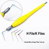 Dental Holder for Micro Scope File For Root Canal H File K Files Cleaning Probe Dental Endodontic Measurement Dental Accessories