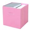 Fabric Storage Cube with Handle Large Capacity Easy Access Foldable Heavy-Duty Toys Clothes