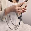 Long Neck Hanging Chain Hand-Woven Mobile Phone Lanyard Strong And Length Adjustable Dual-Use Lanyard Phone Anti-Lost Pendant