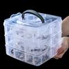 Transparent Jewelry Storage Box Finishing Box Ring Stud Earrings Storage Box