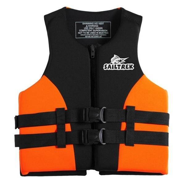 New Adult Neoprene Fishing Life Jacket Water Sports Kayak Rowing Rafting Safety Life Vest S-3XL