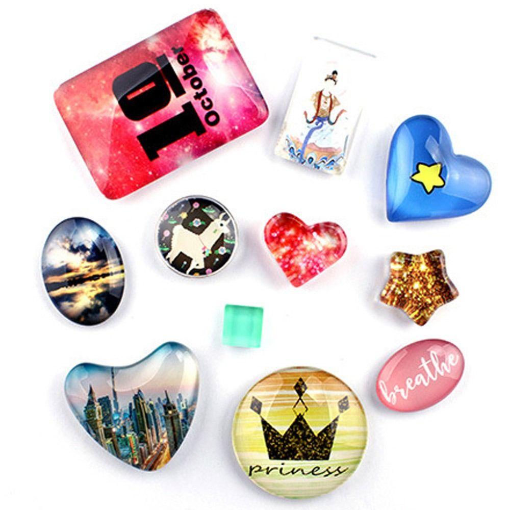 20pcs/10pairs Crystal Puppet Crystal Eyes 6mm-20mm Glitter Crystal Eyes  DIY Doll Accessories