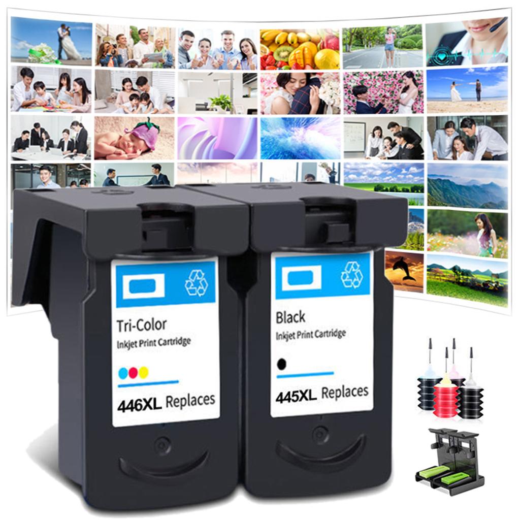 CL446 XL/PG445XL Ink Cartridge Replacement  For PIXMA MX494 MG2440 MG2540 MG2540S Printer