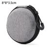 1Pcs Earphone/Phone/Charging Cable EVA Storage Bag Mini Pouch Carrying Bag Zipper Earphone Case